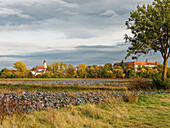 Wallfahrtskirche und Kloster Heidenfeld auch Kloster Maria Hilf, Gemeinde Röthlein, Landkreis Schweinfurt, Unterfranken, Franken, Bayern, Deutschland