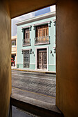 Koloniale Häuser in den Straßen von Mérida, Hauptstadt Yucatán, Mexiko, Nordamerika, Lateinamerika