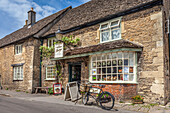 Bakery in the village of Lacock, Wiltshire, England