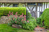Garten des Alfriston Clergy House, East Sussex, England