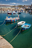 Hafen von Porthleven, Cornwall, England