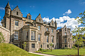 Abbotsford House, Gartenseite, Melrose, Scottish Borders, Schottland, Großbritannien