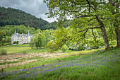 Schloss An Tigh Mor am Loch Achray, Stirling, Schottland, Großbritannien