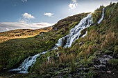 Bride`s Veil Falls, Trotternish Peninsula, Isle of Skye, Highlands, Scotland, UK