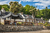 Plockton on Loch Carron estuary, Kyle, Highlands, Scotland, UK