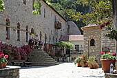 Kloster Agios Evanggelistrias Verkündigung des Herrn (Holy Monastery of the Annunciation to the Virgin Mary), Insel Skiathos, Nördliche Sporaden, Griechenland