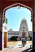 Indischer Tempel, Pilgerstadt, Pushkar, Rajasthan, Indien