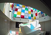 Centre Pompidou - Museum an der Hafenpromenade, Malaga, Andalusien, Spanien
