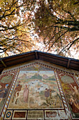 Parco dell'Argentera a Cadegliano Viconago, Lavena Ponte Tresa, Luganersee, Varese, Lombardei, Italien, Europa