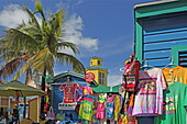 Souvenir shops at the Prince George Cruise Terminal, Nassau, New Providence Island, The Bahamas
