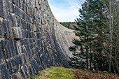 Dam of the Schwarzenbach Dam, Forbach, Black Forest, Baden-Württemberg, Germany