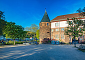 Krahnenplatz in Heidelberg, Baden-Württemberg, Deutschland