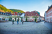 Karlsplatz in Heidelberg, Baden-Wuerttemberg, Germany