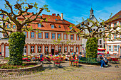 Karlsplatz in Heidelberg, Baden-Württemberg, Deutschland