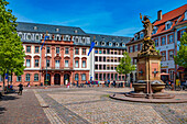 Kornmarkt in Heidelberg, Baden-Württemberg, Deutschland