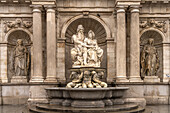 Der Albrechtsbrunnen in Wien, Österreich, Europa 
