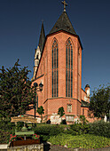 Weinkelter von 1740 und Blick auf die Liebfrauenkirche, Wein- und Kirchenstadt Oberwesel, Oberes Mittelrheintal, Rheinland-Pfalz, Deutschland