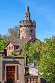 Roter Turm, Weinheim, Odenwald, GEO-Naturpark, Bergstraße-Odenwald, Baden-Württemberg, Deutschland