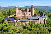 Auerbach Castle near Bensheim, Hessische Bergstrasse, Odenwald, GEO Nature Park, Hesse, Germany