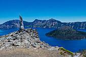 Watchman Viewing area in Crater Lake National Park
