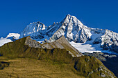 Blick auf Großglockner von der Schönleitenspitze,  Nationalpark Hohe Tauern, Osttirol, Österreich