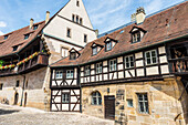 Old court in Bamberg, Upper Franconia, Bavaria, Germany