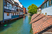 Wiesent and Little Venice from Forchheim, Bavaria, Germany.