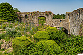 Das Wasserschloss Leeds Castle bei Maidstone, Kent, England, Großbritannien, Europa  