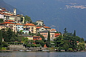 Der Ort Torriggia an der Westküste des Comer See, Lombardei, Italien