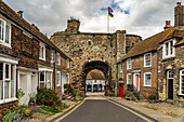 Landgate town gate in Rye, East Sussex, England, United Kingdom, Europe