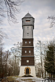 Römerstein Tower, Römerstein Municipality, Reutlingen District, Swabian Jura, Baden-Wuerttemberg, Germany, Europe