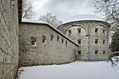 Wilhelmsburg (military building), Federal Fortress Ulm, Swabian Jura, Baden-Wuerttemberg, Germany, Europe