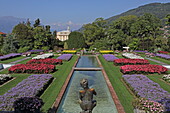Garten der Villa Taranto, Verbania, Lago Maggiore, Piemont, Italien
