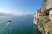 Santa Caterina di Sasso, Leggiuno, Lake Maggiore, Lombardy, Italy