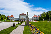 Munich, Park of Nymphenburg Castle, in spring, Bavaria, Germany