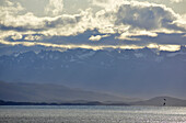 Argentinien; Provinz Tierra del Fuego; an der Grenze zu Chile; Beagle Kanal; Gipfel der Isla Navarino in Süd-Chile