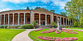 Drinking hall in the spa park in Baden-Baden, Baden-Wuerttemberg, Germany