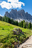 Natural Park Puez-Odle, Val di Funes, Südtirol, Bolzano district, Italy