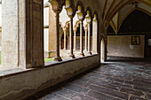 Cloister of the Franciscan Convent in Bozen, Südtirol, Bolzano district, Italy