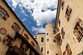 Das Schloss Bruneck, Südtirol, Bezirk Bozen, Italien
