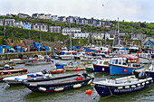 Großbritannien, England, Cornwall, Mevagissey, Fischerboote im Hafen