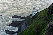 England, Devon, Nordwestküste, Hartland Point, Leuchtturm