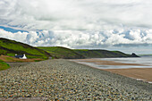 UK, Wales, Pembrokeshire, beach at Newgale