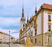 Town hall at Horní náměstí in Olomouc in Moravia in the Czech Republic
