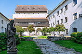 Prácheňské muzeum in the Královský hrad castle in Písek in South Bohemia in the Czech Republic