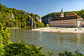 Benedictine Abbey Weltenburg Monastery on the Danube near Weltenburg, Bavaria, Germany