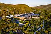 Aerial view of Garden Lodge, Grootbos Private Nature Reserve, Western Cape, South Africa