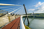 Brücke über die Aulne auf die Halbinsel Crozon, GR 34, Zöllnerweg, Sentier Côtier, Halbinsel Crozon, Atlantikküste, Bretagne, Frankreich