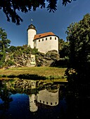 Rabenstein Castle (14th century) in the Oberrabenstein district of Chemnitz, Chemnitz, Saxony, Germany