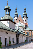 St. Andrew's Church (Kościół św. Andrzeja) in the Old Town of Kraków in Poland